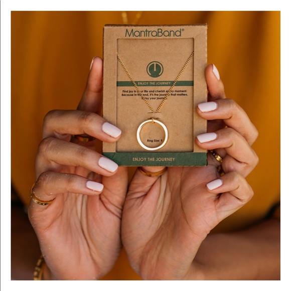 MantraBand “Grateful” Ring and Necklace - Picture 4 of 5